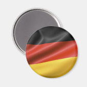 Deutsche Flagge Magnet (Vorderseite/Rückseite)