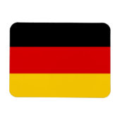 Deutsche Flagge Magnet (Horizontal)