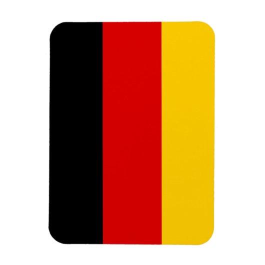 Deutsche Flagge Magnet (Vertikal)