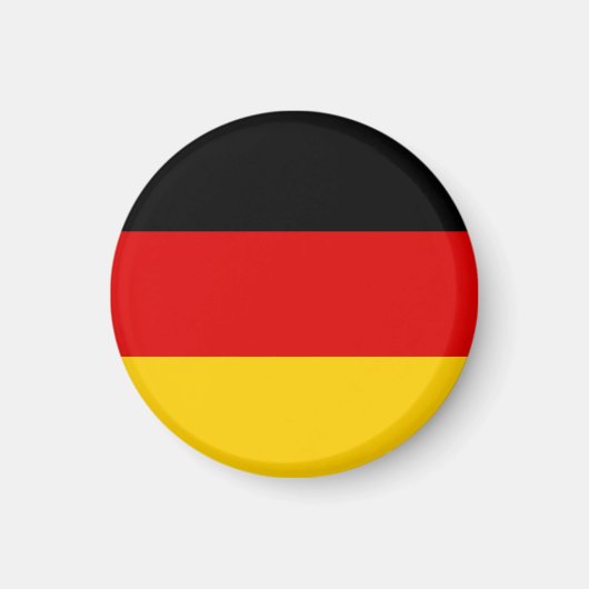 Deutsche Flagge Magnet (Vorne)