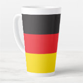 Deutsche Flagge Milchtasse (Linke Ecke)
