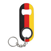 Deutsche Flagge Mini Flaschenöffner (Vorderseite)