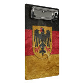 Deutsche Flagge Mini Klemmbrett (Schrägansicht)