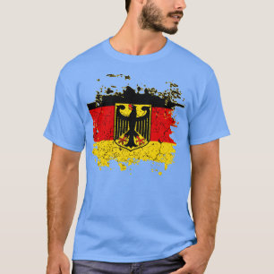 Deutsche Flagge mit Adler T-Shirt