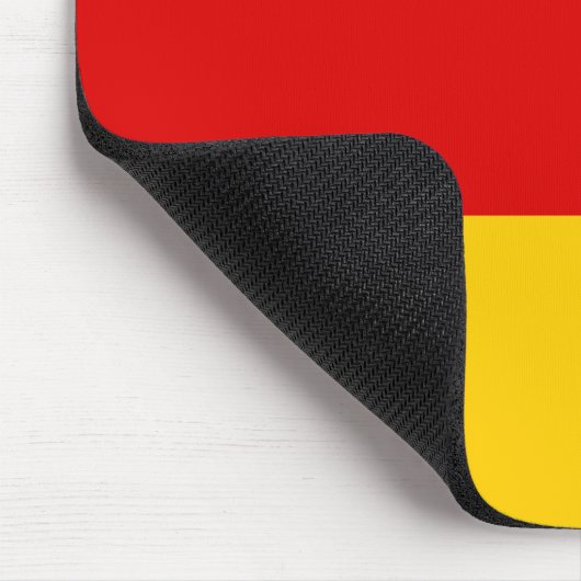 Deutsche Flagge Mousepad (Ecke)