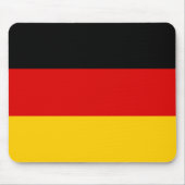Deutsche Flagge Mousepad (Vorne)