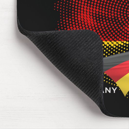 Deutsche Flagge Mousepad (Ecke)