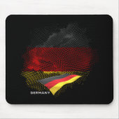 Deutsche Flagge Mousepad (Vorne)