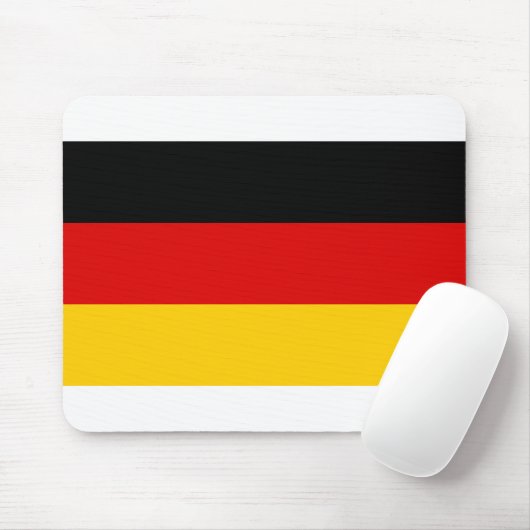 Deutsche Flagge Mousepad (Mit Mouse)