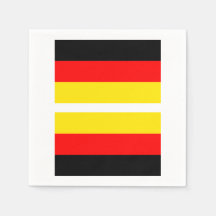 Deutsche Flagge Napkin