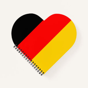Deutsche Flagge Notizblock