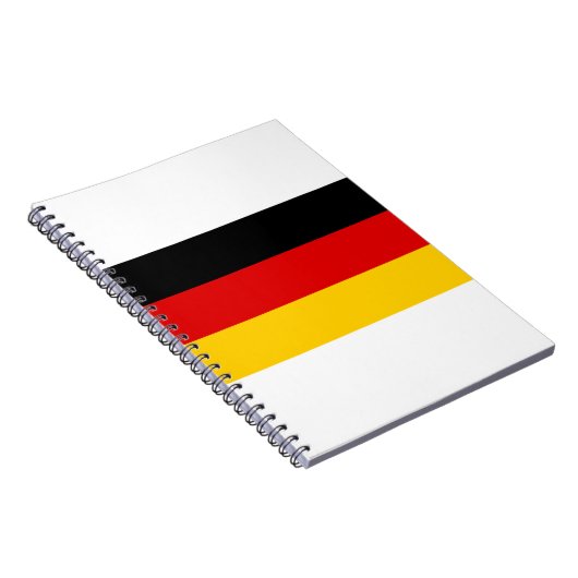 Deutsche Flagge Notizblock (Rechte Seite)