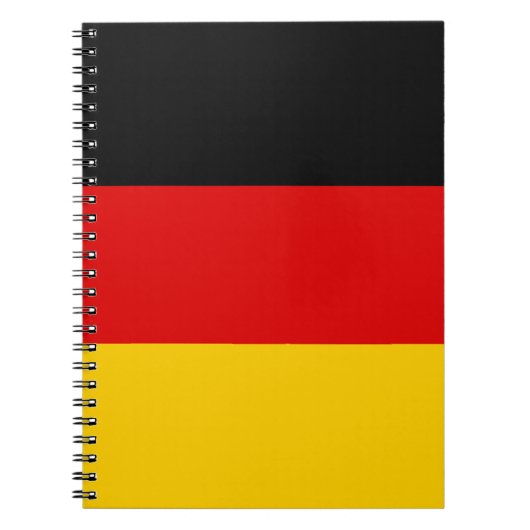 Deutsche Flagge Notizblock (Vorderseite)
