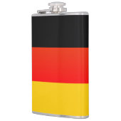 Deutsche Flagge oder deutsche Flagge Thermotasse Flachmann (Links)