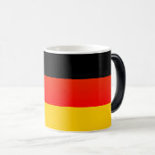 Deutsche Flagge oder Deutsche Flagge Verwandlungstasse (VorderseiteRechts)