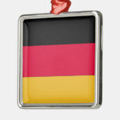 Deutsche Flagge Ornament Aus Metall (Links)