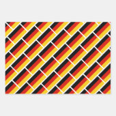 Deutsche Flagge Packpapierblätter Geschenkpapier Set (Vorderseite 3)