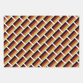 Deutsche Flagge Packpapierblätter Geschenkpapier Set (Vorderseite 2)