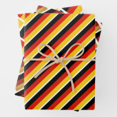 Deutsche Flagge Packpapierblätter Geschenkpapier Set (Beispiel)