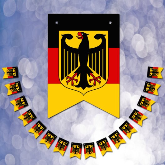 Deutsche Flagge & Party Deutschland Banner / Hochz