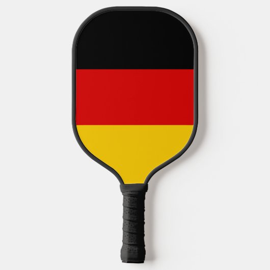 Deutsche Flagge Pickleball Schläger (Rückseite)