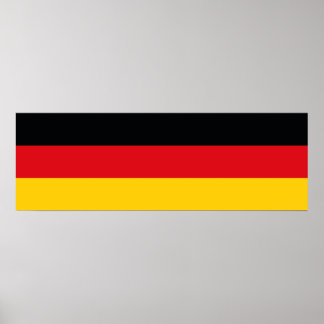 Deutsche Flagge Poster