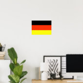 Deutsche Flagge Poster (Heimbüro)