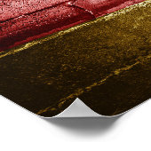 Deutsche Flagge Poster (Ecke)