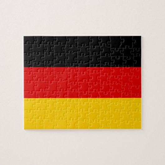 Deutsche Flagge Puzzle (Horizontal)