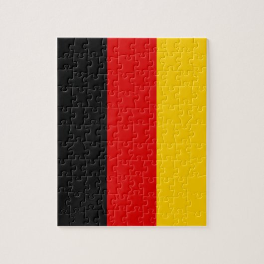 Deutsche Flagge Puzzle (Vertikal)