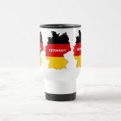 deutsche Flagge Reisebecher (Mittel)