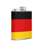Deutsche Flagge / Reisen Deutschland / Sportfans Flachmann (Rechts)
