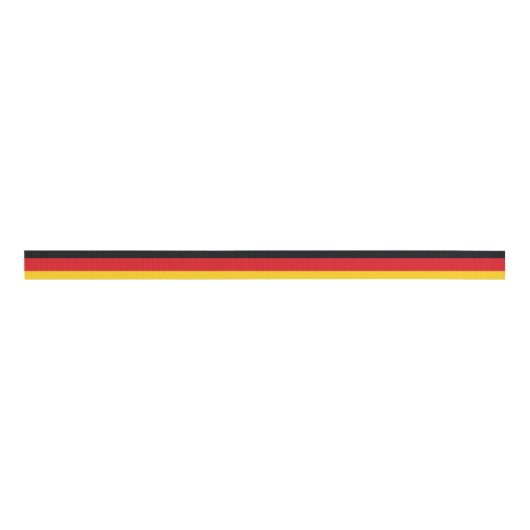 Deutsche Flagge Ripsband (Vorderseite)