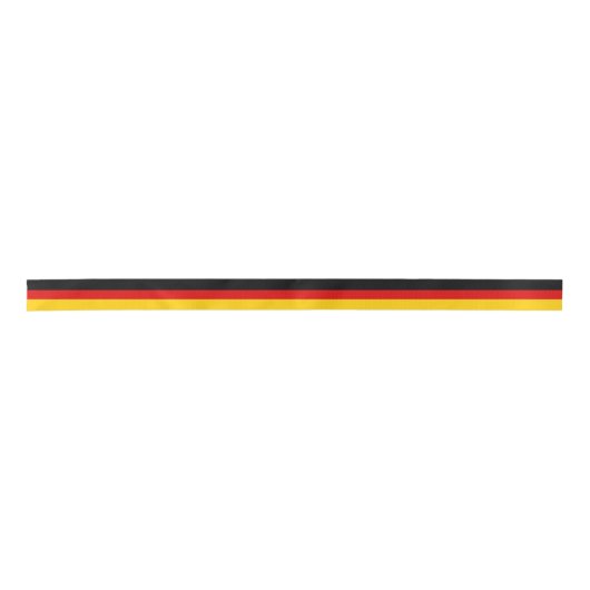 Deutsche Flagge Satinband (Vorderseite)