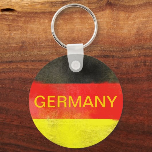 Deutsche Flagge Schlüsselanhänger (Vorderseite)