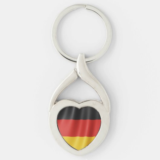 Deutsche Flagge Schlüsselanhänger (Vorderseite)