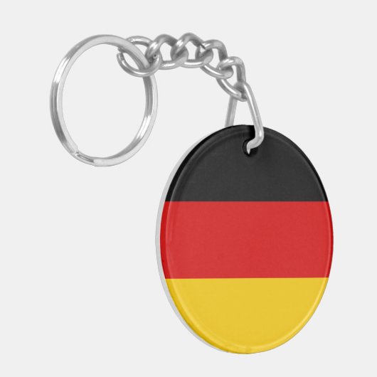 Deutsche Flagge Schlüsselanhänger (Vorderseite links)