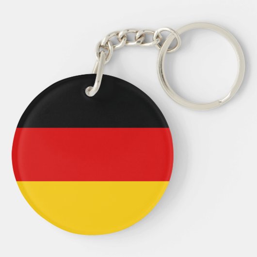 Deutsche Flagge Schlüsselanhänger (Rückseite)