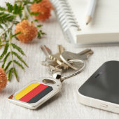 Deutsche Flagge Schlüsselanhänger (Seite)