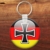 Deutsche Flagge Schlüsselanhänger (Vorderseite)