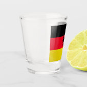 Deutsche Flagge Schnapsglas (Links)