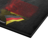 Deutsche Flagge Schneidebrett (Ecke)
