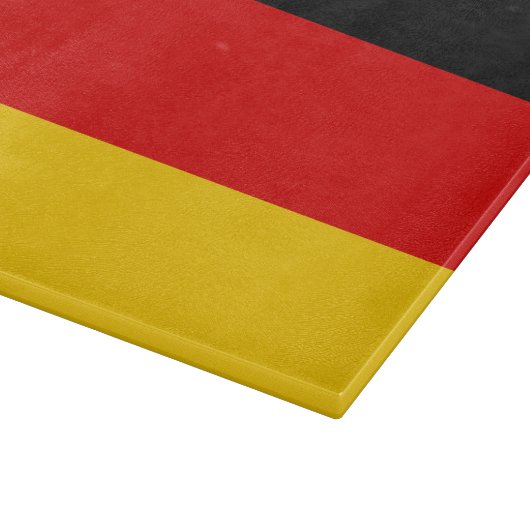 Deutsche Flagge Schneidebrett (Ecke)