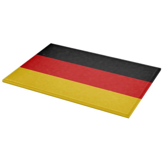 Deutsche Flagge Schneidebrett (Ecke)