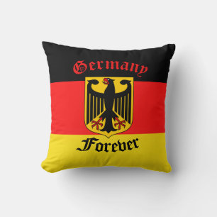 Deutsche Flagge, Schwarzadler, Deutschland für imm Kissen