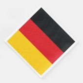 Deutsche Flagge Serviette (Ecke)
