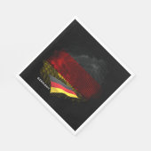 Deutsche Flagge Serviette (Ecke)