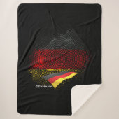Deutsche Flagge Sherpadecke (Vorderseite)