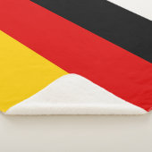 Deutsche Flagge Sherpadecke (3/4)
