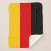 Deutsche Flagge Sherpadecke (Vorderseite)